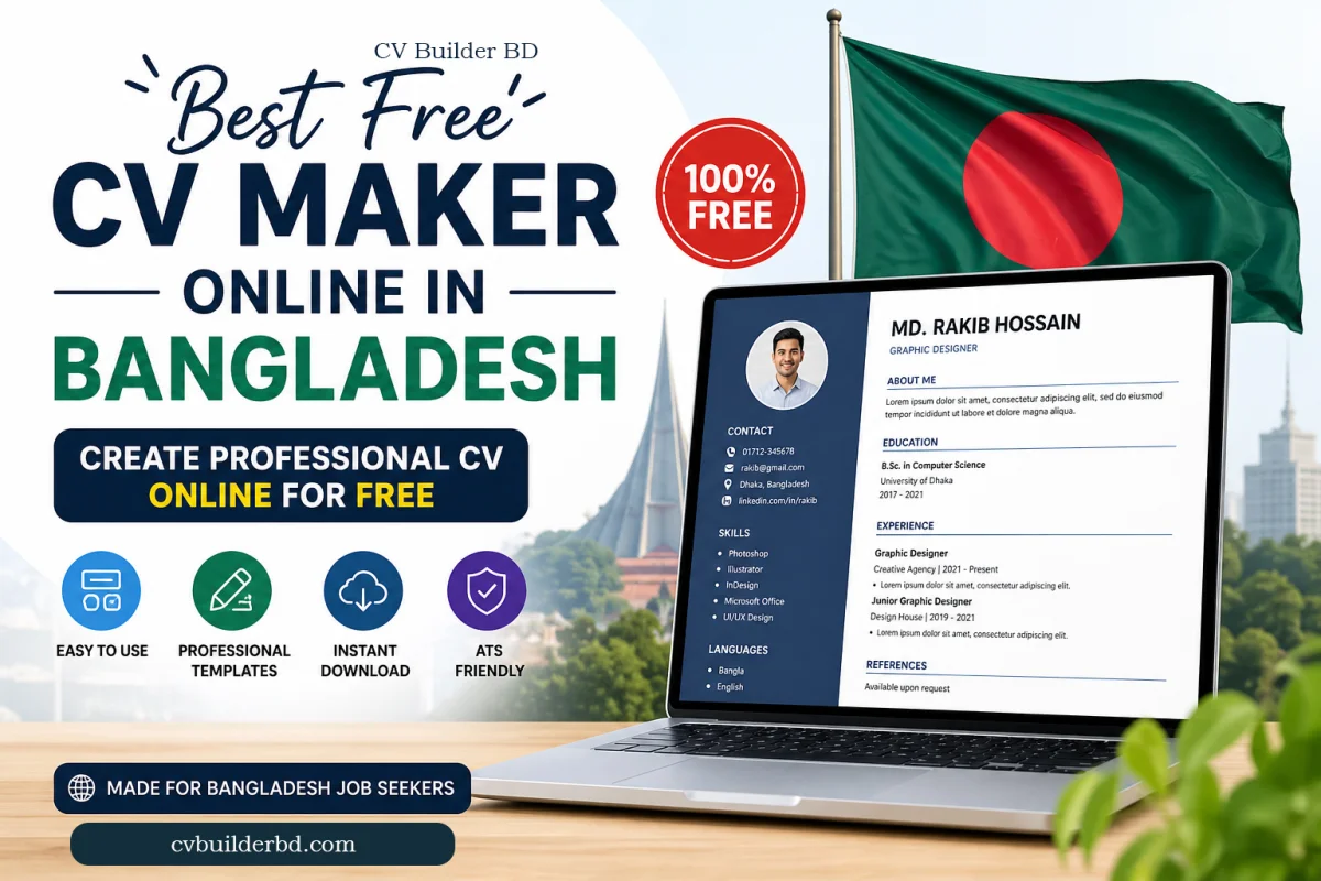 Best Free CV Maker Online in Bangladesh (2026 Guide)
