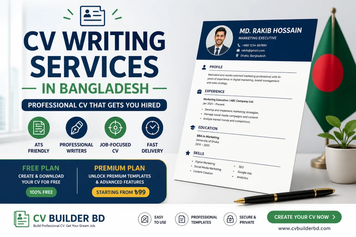 Best CV Writing Services in Bangladesh