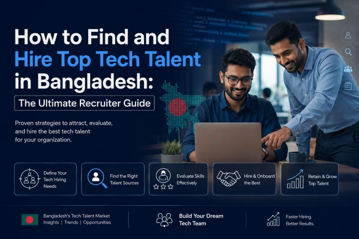How to Find and Hire Top Tech Talent in Bangladesh: The Ultimate Recruiter Guide Blog Image